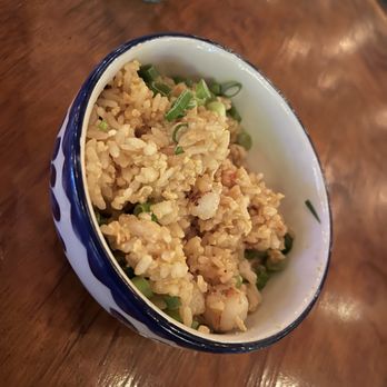 The Toasted Coconut - Taco fried rice with shrimp - New American Near Me - Houston, Texas