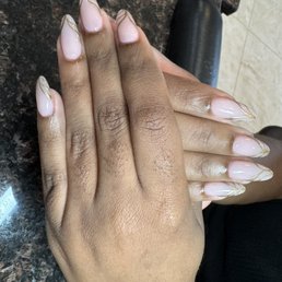 Nails done by Jenny in the salon Nails done by Jenny in the salon