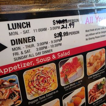 US Sushi Ramen - Price + $2 on the AYCE options - Sushi Bars Near Me - Streamwood, Illinois US Sushi Ramen - Price + $2 on the AYCE options - Sushi Bars Near Me - Streamwood, Illinois