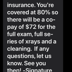 Signature Family Dental - Text