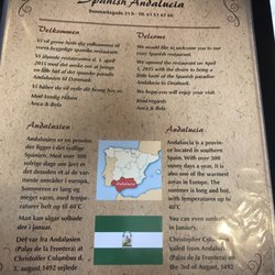 Restaurant Spanish Andalucia - Intro text