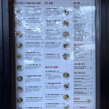 Khao Moo Dang - Menu - Thai Near Me - Portland, Oregon Khao Moo Dang - Menu - Thai Near Me - Portland, Oregon