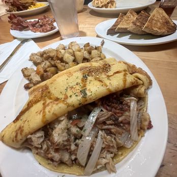 Foolish Craig's Cafe - Porktastic crepe - Creperies Near Me - Boulder, Colorado