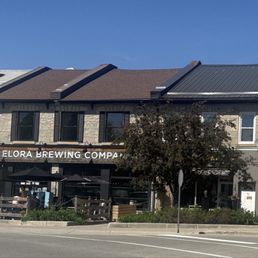 Exterior photo of Elora Brewing - Elora, Ontario Exterior photo of Elora Brewing - Elora, Ontario