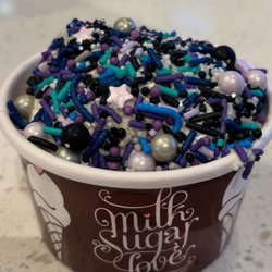 Milk Sugar Love - Vanilla with my fav sprinkles!