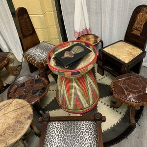 Photo of Zeni Ethiopian Restaurant - San Jose, CA, United States. Seating in the back (there is also an option for sitting at the regular tables)