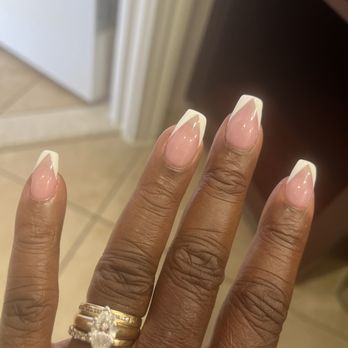 Lucy Nails Spa - My French manicure, beautifully done by Mickey!!! - Nail Technicians Near Me - Chandler, Arizona Lucy Nails Spa - My French manicure, beautifully done by Mickey!!! - Nail Technicians Near Me - Chandler, Arizona