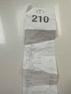 Dave's Hot Chicken by null