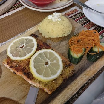 Soba - Peste Prajit (Pan-fried Alaska Salmon) - Modern European Near Me - Fairbanks, Alaska