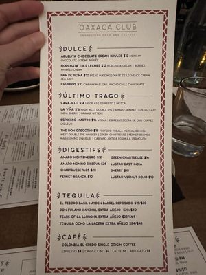 Menu photo 8 Oaxaca Club Jacksonville Beach, FL