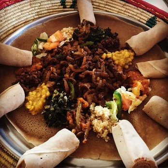 Arif Cafe - Beef Tibs and Veggie Platter.. SO SO SO GOOD!!! - Ethiopian Near Me - Dallas, Texas Arif Cafe - Beef Tibs and Veggie Platter.. SO SO SO GOOD!!! - Ethiopian Near Me - Dallas, Texas