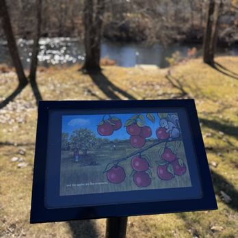 Putnam River Trail - Story stations changed seasonally and peppered along the path - Hiking Near Me - Putnam, Connecticut