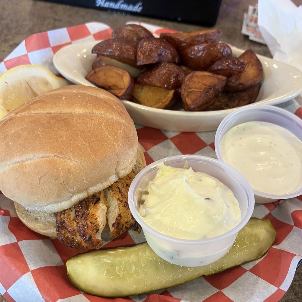 RP Adler's Pub & Grill - Blackened Grouper Sandwich - Bars Near Me - Madison, Wisconsin RP Adler's Pub & Grill - Blackened Grouper Sandwich - Bars Near Me - Madison, Wisconsin