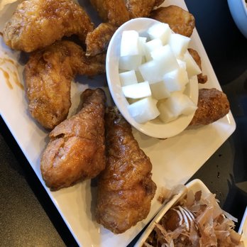 Bonchon Natomas - Bonchon drums and wings with daikon side; Takoyaki - Korean Near Me - Sacramento, California Bonchon Natomas - Bonchon drums and wings with daikon side; Takoyaki - Korean Near Me - Sacramento, California
