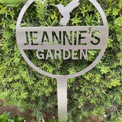 Metal Signs and Your Designs - Stainless Steel Garden Stake