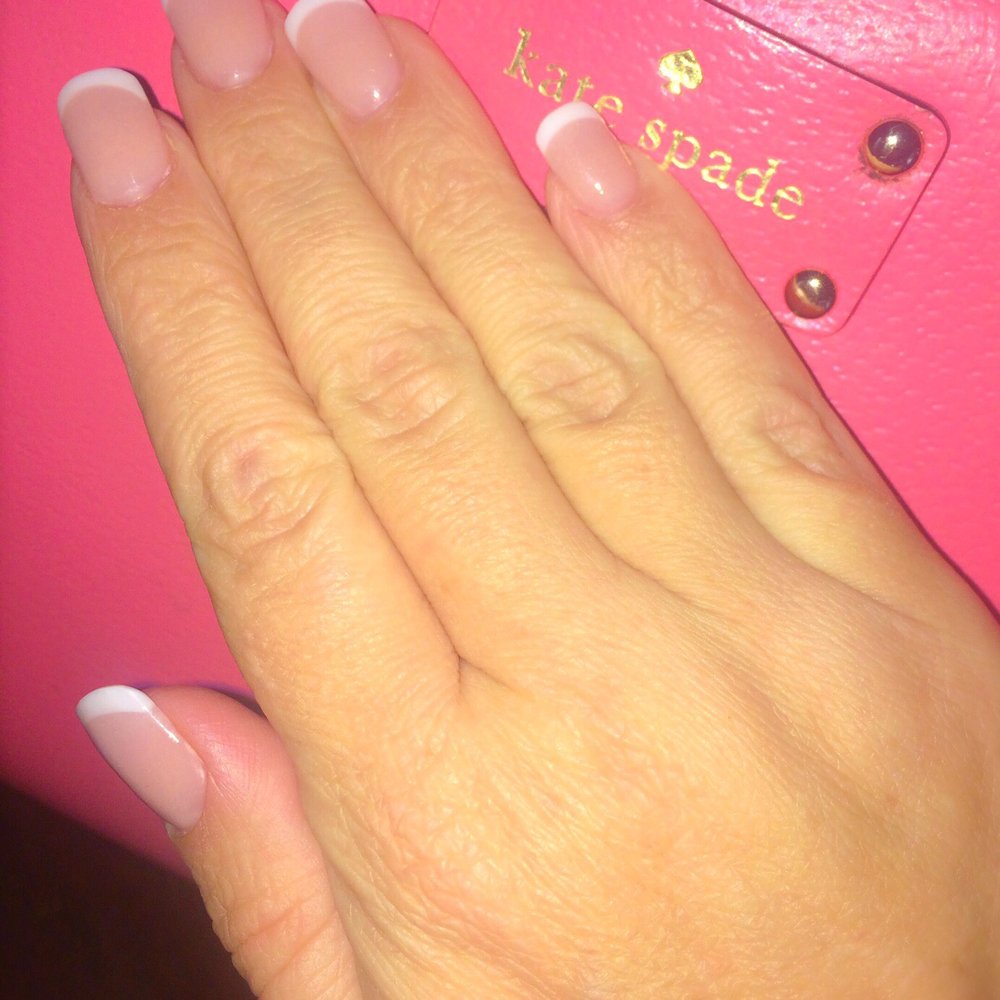 Lucy Nails & Spa - French manicure with acrylics done by Danny - Nail Salons Near Me - Chico, California Lucy Nails & Spa - French manicure with acrylics done by Danny - Nail Salons Near Me - Chico, California