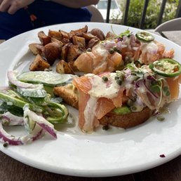 Smoked Salmon Avocado Toast