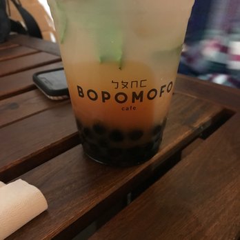 Bopomofo Cafe - Crimson smash - Bubble Tea Near Me - San Gabriel, California