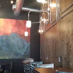 Cafe Marrese - Creative lighting with an artsy feel