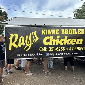 Ray's Kiawe Broiled Chicken - Food Stands Near Me - Haleiwa, Hawaii Ray's Kiawe Broiled Chicken - Food Stands Near Me - Haleiwa, Hawaii