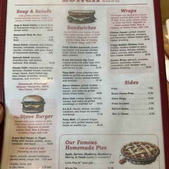 The Stove Restaurant - Lunch menu - Breakfast & Brunch Near Me - Mammoth Lakes, California The Stove Restaurant - Lunch menu - Breakfast & Brunch Near Me - Mammoth Lakes, California