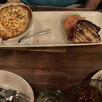 NAPA Kitchen + Bar Dublin - This and That French onion and BLT sandwich - New American Near Me - Dublin, Ohio NAPA Kitchen + Bar Dublin - This and That French onion and BLT sandwich - New American Near Me - Dublin, Ohio