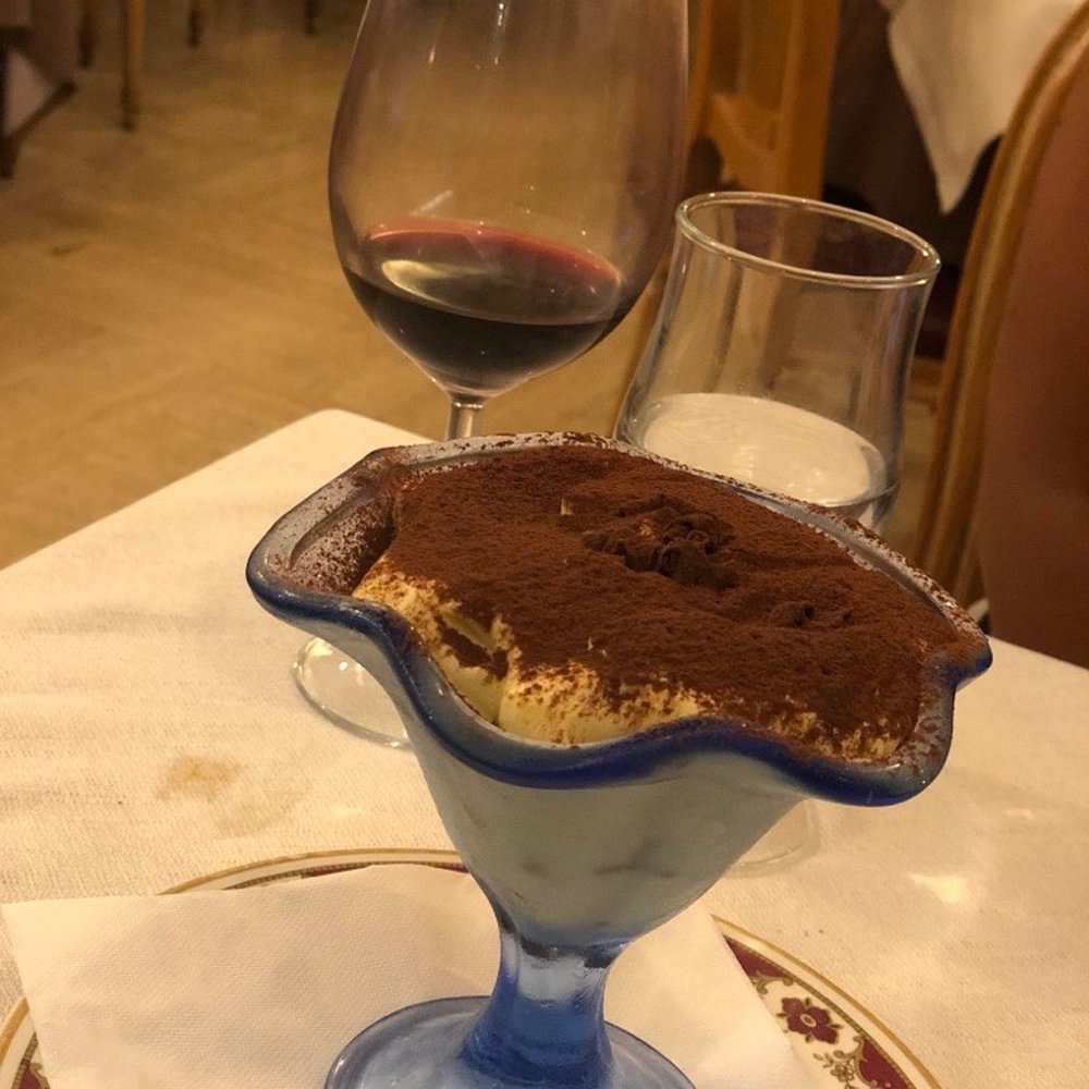 La Cornucopia - Tiramisu (THE BEST EVER!!) - Seafood Near Me - Rome, RM