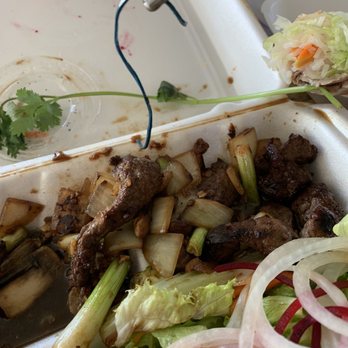 Pho Saigon Pearl - Rubber band left in the food? - Vietnamese Near Me - Irvine, California Pho Saigon Pearl - Rubber band left in the food? - Vietnamese Near Me - Irvine, California