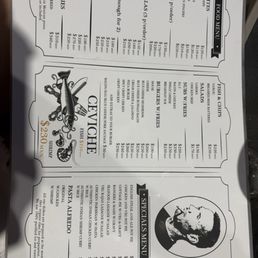 Food menu