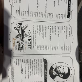 The Pub Hideaway - Food menu - American Near Me - COZUMEL, ROO The Pub Hideaway - Food menu - American Near Me - COZUMEL, ROO
