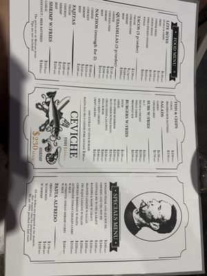Menu photo 1 The Pub Hideaway COZUMEL, ROO Menu photo 1 The Pub Hideaway COZUMEL, ROO