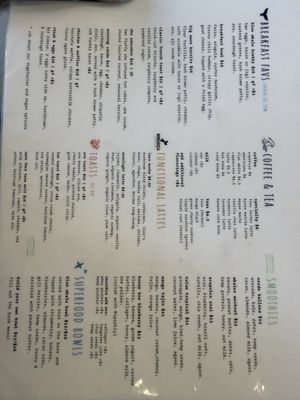 Menu photo 1 Blue Whale La Jolla, CA Menu photo 1 Blue Whale La Jolla, CA
