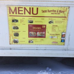 Taqueria Gonzalez - Menu
