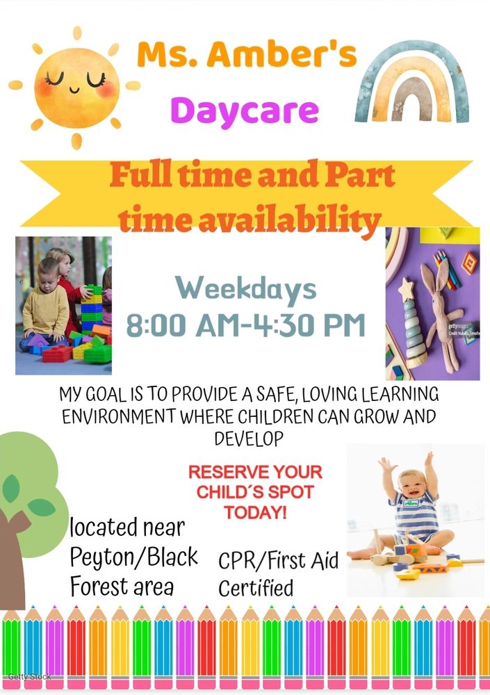 Ms Ambers Daycare - childcare center in Elbert, CO