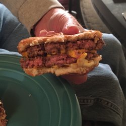 McDonald's - Raw hamburger patty and cold!! McDonalds is disgusting in Hazlehurst,Ga.