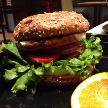 Habit Burger & Grill - Veggie burger. $5.50 with cheese - Sandwiches Near Me - Fairlawn, New Jersey