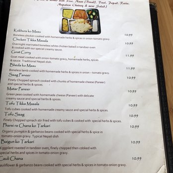 Everest Kitchen - Lunch Special menu - Himalayan/Nepalese Near Me - Albany, California Everest Kitchen - Lunch Special menu - Himalayan/Nepalese Near Me - Albany, California