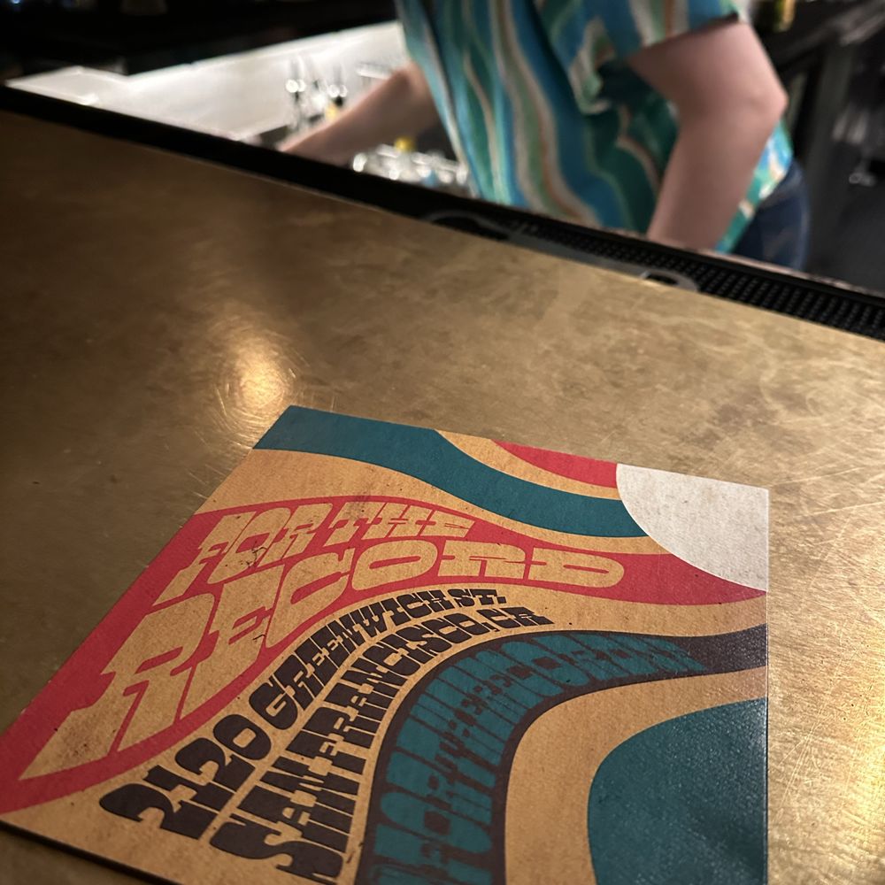 For The Record - Cocktail Bars Near Me - San Francisco, California
