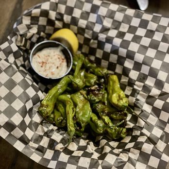 The Twist on Main - Blistered Shishitos - Cocktail Bars Near Me - Ventura, California The Twist on Main - Blistered Shishitos - Cocktail Bars Near Me - Ventura, California
