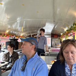 Vintage Tea Trips - Callum giving some info