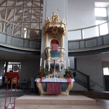 Gumbertuskirche - Ornate pulpit - Religious Organizations Near Me - Ansbach, BY