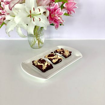 Icing On the Cake - Almond Brownies (Gluten Free) - Desserts Near Me - Bellingham, Washington Icing On the Cake - Almond Brownies (Gluten Free) - Desserts Near Me - Bellingham, Washington