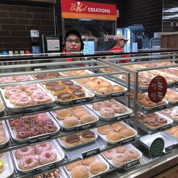 Krispy Kreme - The case... varieties - Donuts Near Me - Deerfield Beach, Florida