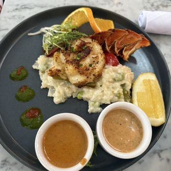 Chive Sea Bar & Lounge - Lobster and Edamame Risotto - Seafood Near Me - Savannah, Georgia