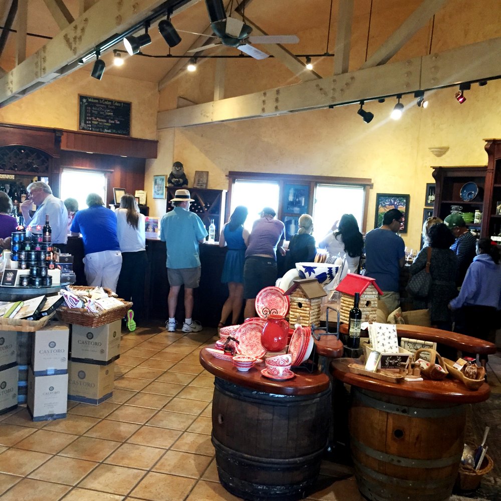 Castoro Cellars - Inside tasting area - Wineries Near Me - Templeton, California Castoro Cellars - Inside tasting area - Wineries Near Me - Templeton, California