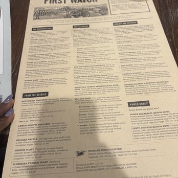 First Watch - Breakfast & Brunch Near Me - Louisville, Kentucky