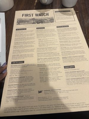 Menu photo 5 First Watch Louisville, KY