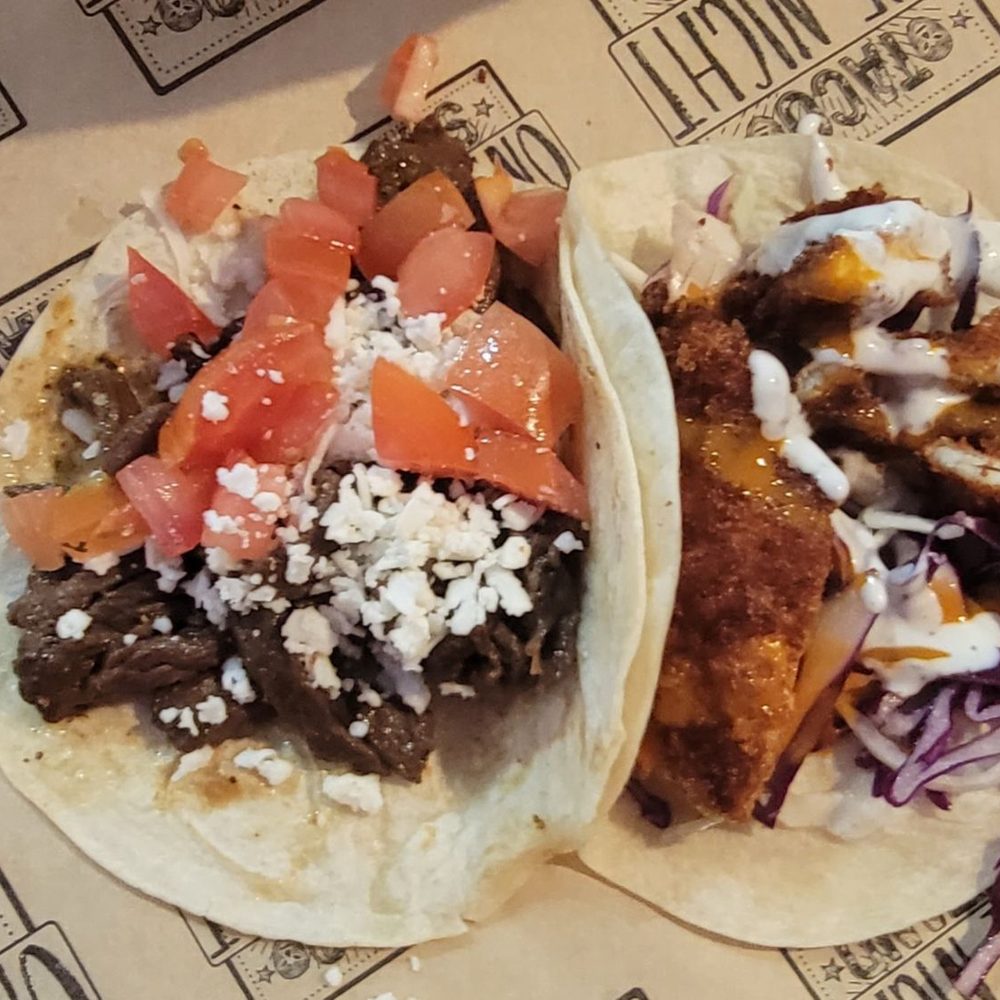 One Night Taco Stand - Steak Taco Fresco and Buffalo Chicken Taco - Tacos Near Me - Orange Park, Florida One Night Taco Stand - Steak Taco Fresco and Buffalo Chicken Taco - Tacos Near Me - Orange Park, Florida