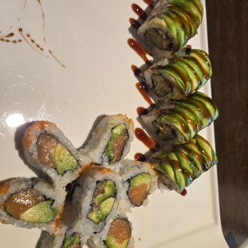 Kobe Italian - Salmon roll and Eel rolls. - Sushi Bars Near Me - Clearwater, Florida