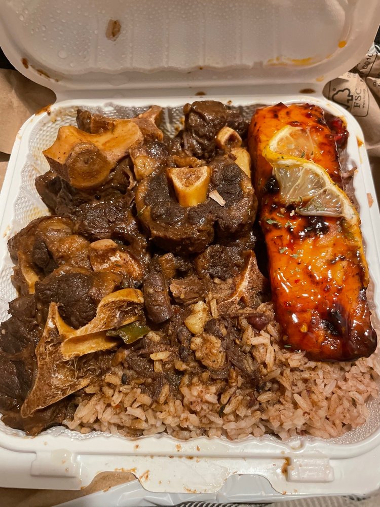 Food from Reggae Cuisine